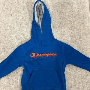 Champion Blue/Orange Hoodie
